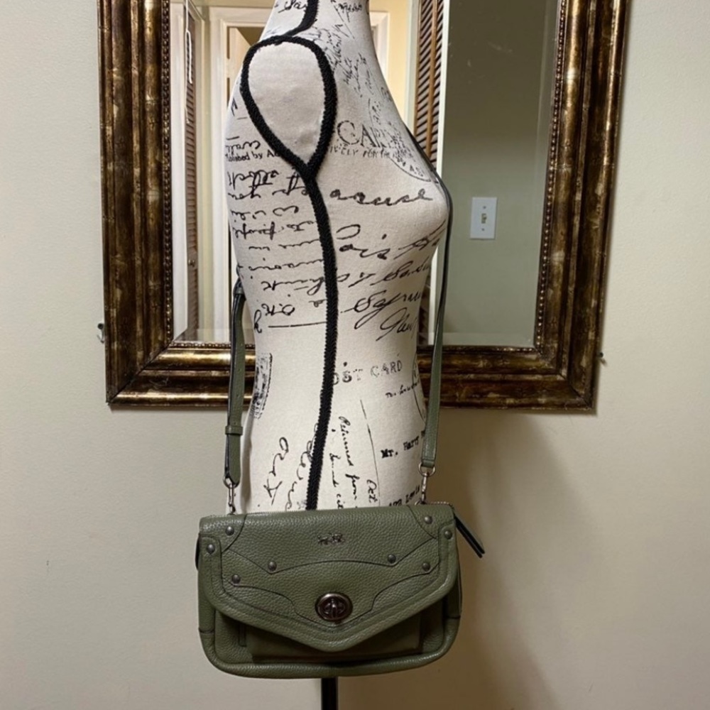 Authentic Coach Rhyder Leather Crossbody